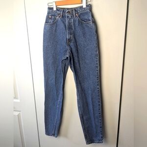 Levi's VINTAGE 90' Women Jeans Size 26 Made In Canada 100% Cotton High Waisted